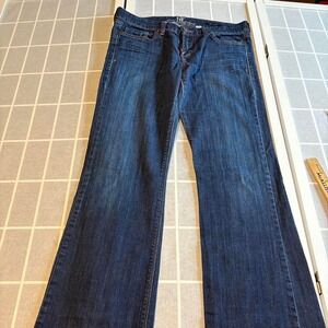 Dark wash, flair leg denim LIT Y2K jeans size‎ 30 regular